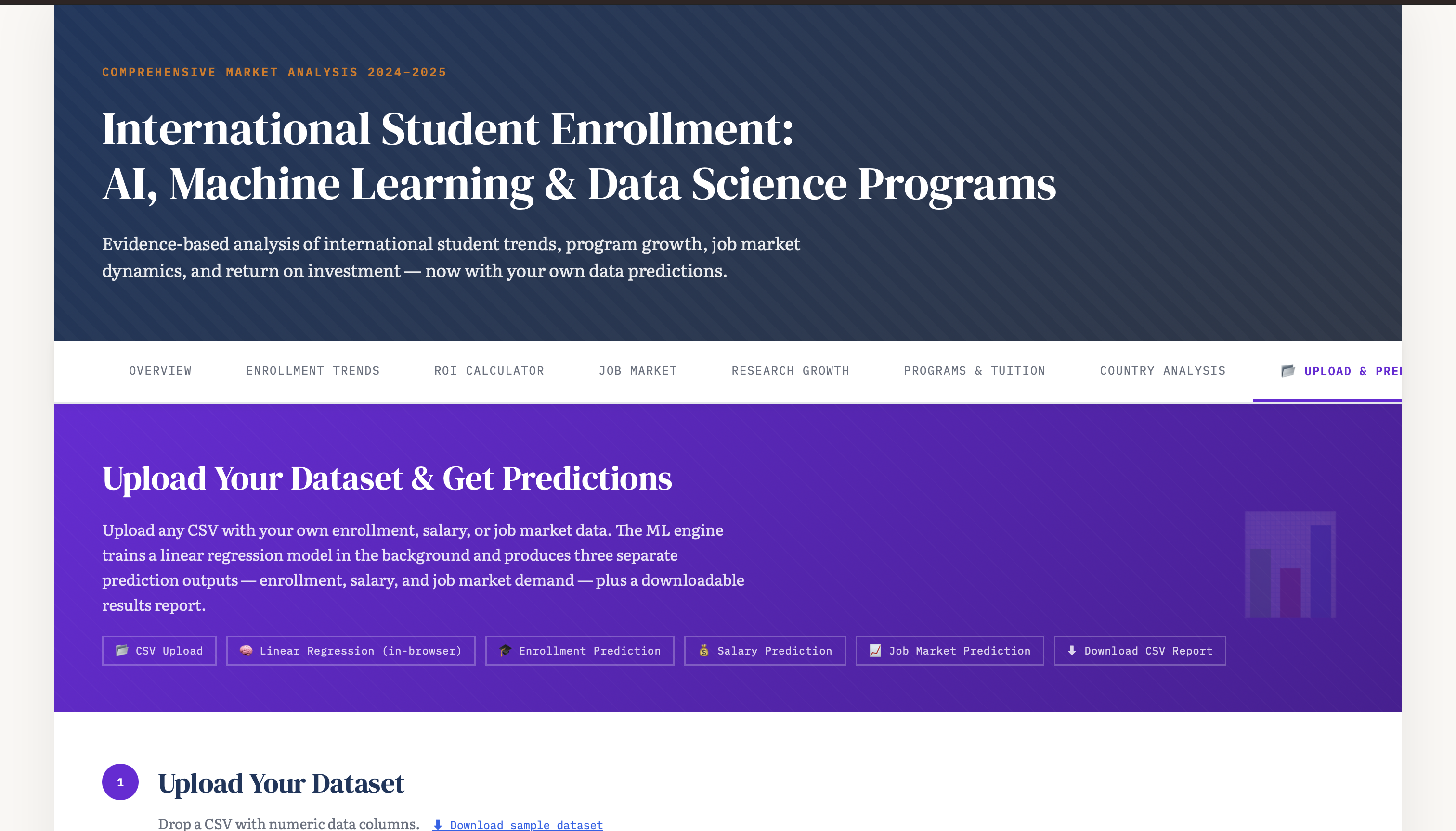 EduPredict Dashboard